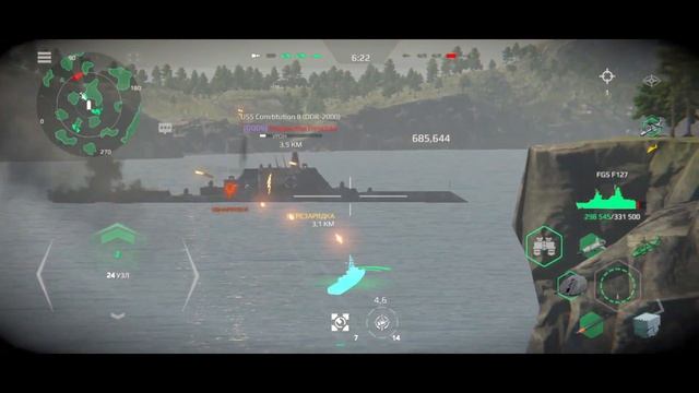 MODERN WARSHIPS | ОБЗОР | FGS F127 смотреть онлайн