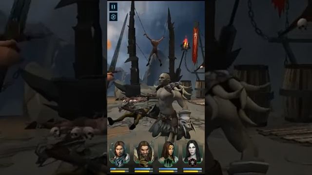 Middle Earth Shadow of War the Mobile Game - Boss #4 Gorgu the Generous - Shadow of War Gameplay смотреть онлайн