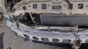 Toyota ractis замена радиатора кондиционера и ремонт мелочевки