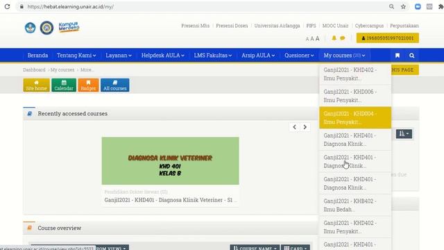 Tutorial mengakses dan memanfaatkan si Hebat web elearning Universitas Airlangga смотреть онлайн