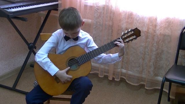 Олег Киселев "Аквариумные рыбки" - исп. Кунакбаев Дамир 1 класс смотреть онлайн