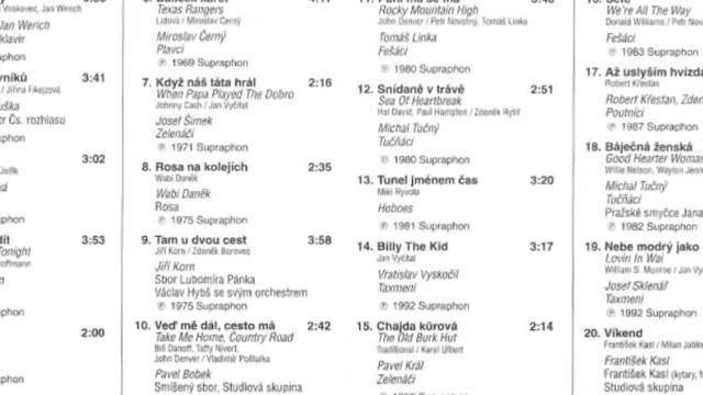 ROSA NA KOLEJÍCH - Wabi Daněk - ZLATO ČESKÉ COUNTRY смотреть онлайн