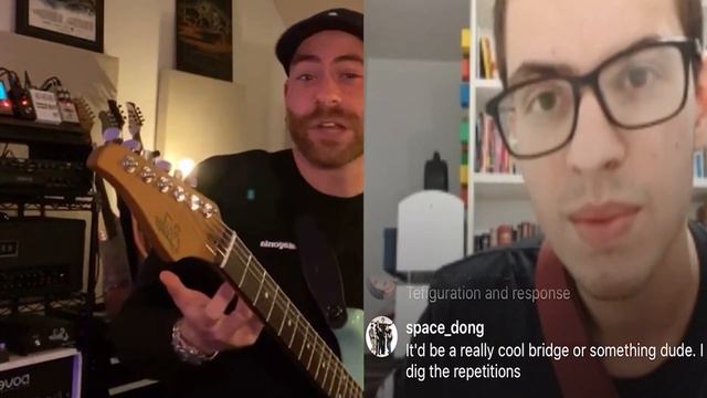 Aaron Marshall From Intervals Helps a Fan Write a Riff смотреть онлайн