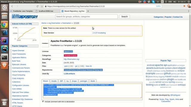 Веб-разработка на Java. Урок 7. FreeMarker Intro. смотреть онлайн