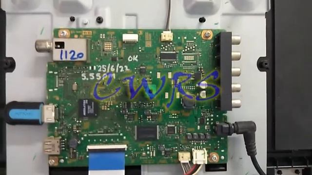 Sony KLV-32R407A Board Testing video смотреть онлайн