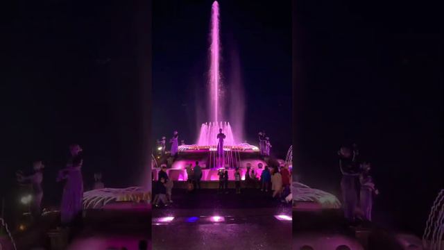 Поющий фонтан в Ставрополе. смотреть онлайн