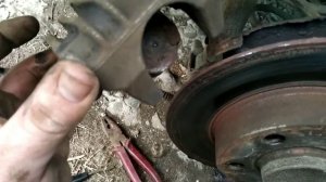 VW Golf 4 замена задних колодок!