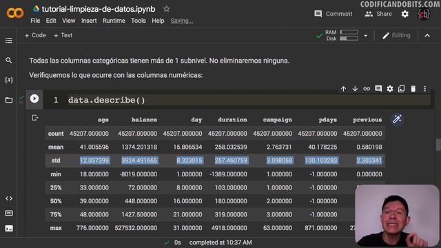 Tutorial: LIMPIEZA DE DATOS con Python y Pandas смотреть онлайн