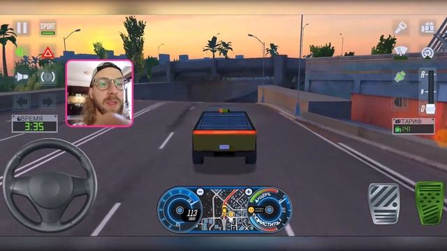 TAXI SIM 2020 GAMEPLAY / ТАКСУЮ НА TESLA CYBERTRUCK В ТАКСИ СИМ 2020 / ЗВЕРЬ! смотреть онлайн