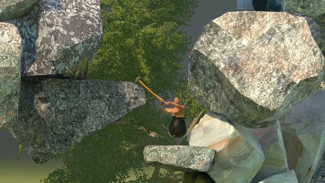 САМАЯ БЕСЯЧАЯ ИГРА | Getting Over It смотреть онлайн