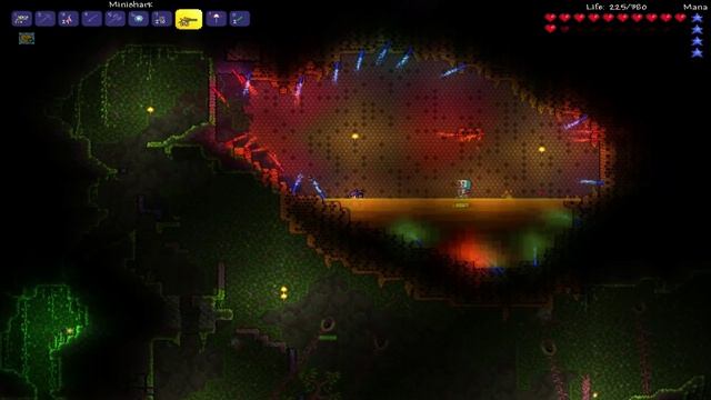 Let's play Terraria #5 Королева пчел! смотреть онлайн