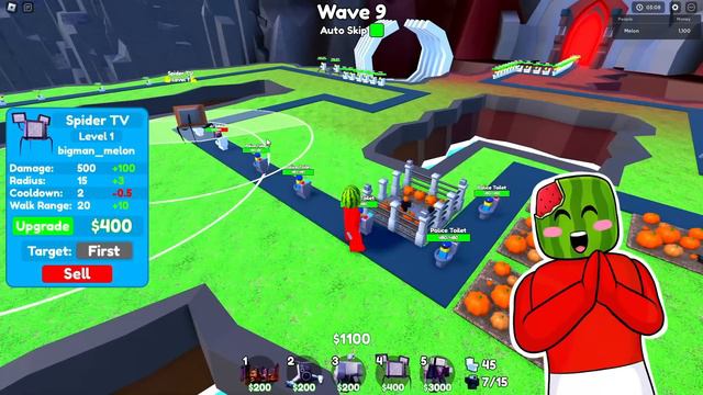 Only Use ONE Color In TOILET TOWER DEFENSE смотреть онлайн