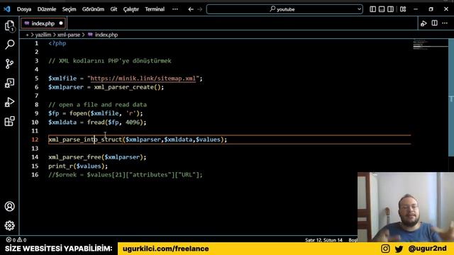 PHP XML PARSE NASIL YAPILIR? PHP Dersleri смотреть онлайн