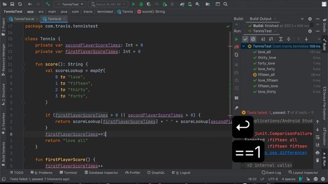 Tennis Kata Kotlin 20210522#5 смотреть онлайн