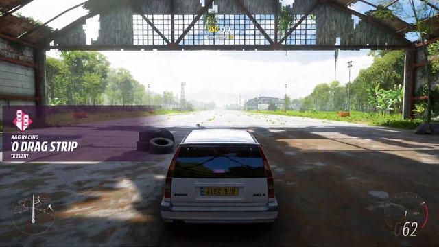 Forza Horizon 5 . Volvo 850 R 1997 . Car Show Speed Jump Crash Test Drive . смотреть онлайн