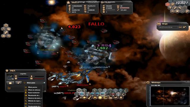 Dark Orbit espña4 cazando por VRU y MMO ARAGORN Rules смотреть онлайн