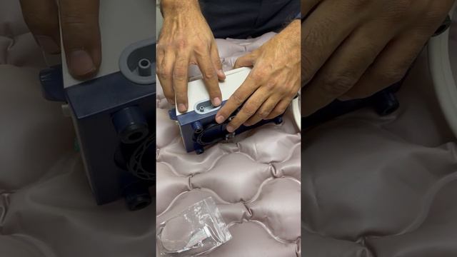 How to use Medical Air Bed Mattress Anti-decubitus mattress with pump to prevent BedSores in patien смотреть онлайн