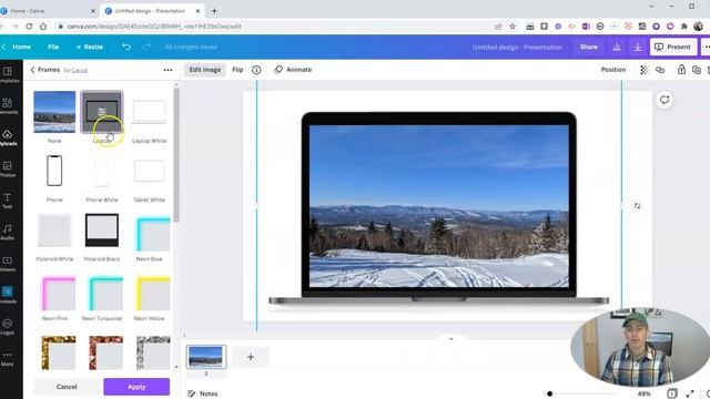 How to Quickly Frame Your Photos in Canva смотреть онлайн