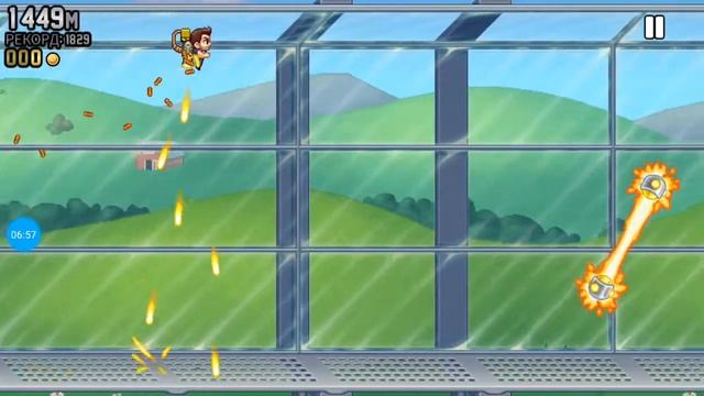 Пулемёт вместо ранца/Jetpack Joyride |1| Прохождение смотреть онлайн