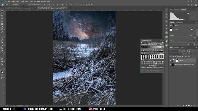 Photoshop Milkyway Composite (with Files) | QE #146