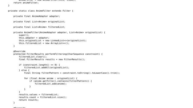 Search filter on RecyclerView смотреть онлайн