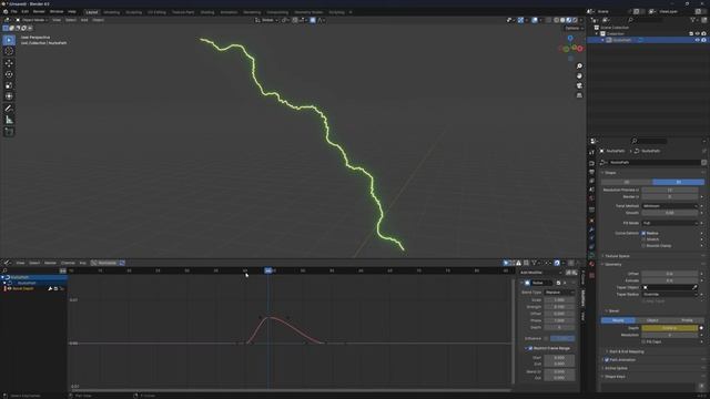Create Lightning in Blender without Geometry Nodes смотреть онлайн