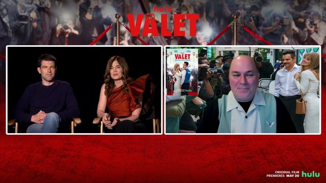 Betsy Brandt & Max Greenfield Interview - The Valet (Hulu) смотреть онлайн