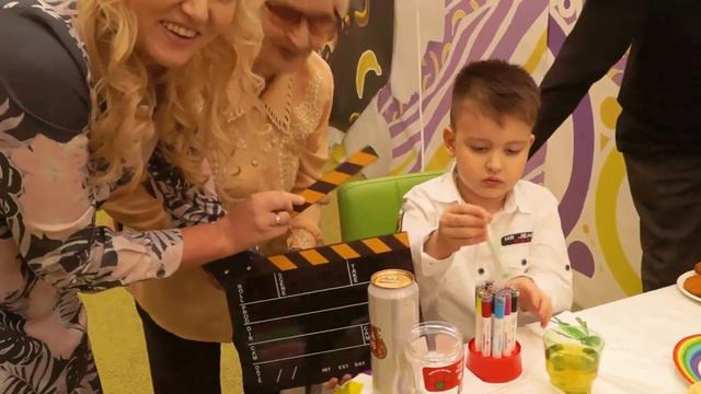 Клип День рождения Руслана 5 лет! город Кемерово 14 02 2023 кафе Зёбра Банан смотреть онлайн