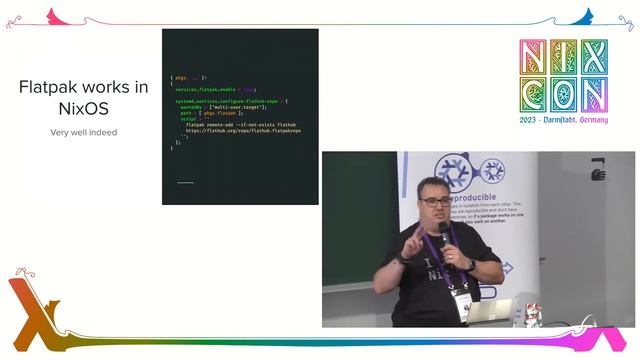 NixCon2023 Blending NixOS with Flathub for friends and family смотреть онлайн