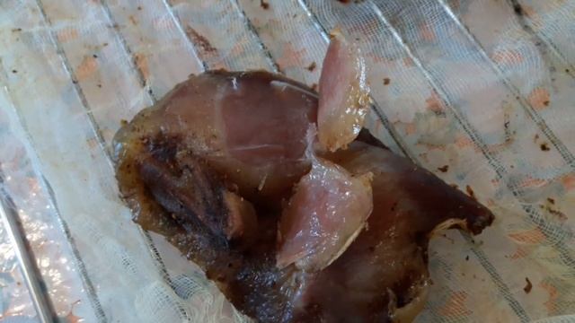 Вяленое мясо перепела в домашних условиях Холодная усушка. Любимый сыровяленый деликатес. смотреть онлайн