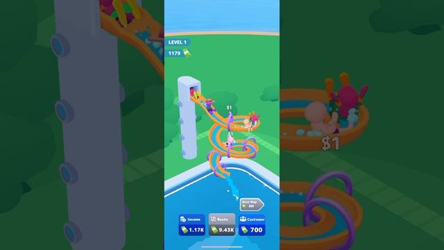 Idle Aquapark 3D (by UNCOSOFT) IOS Gameplay Video (HD) смотреть онлайн