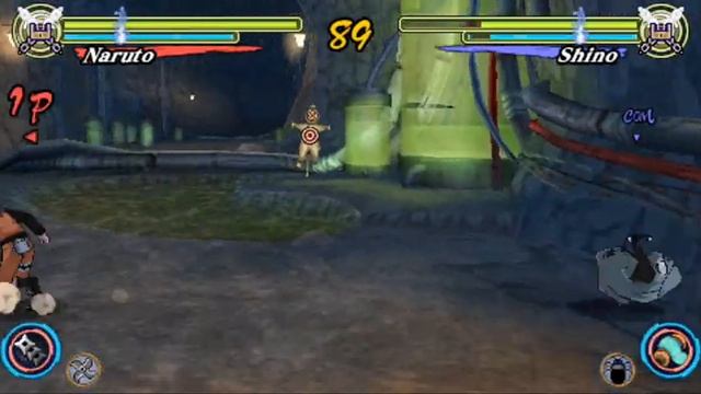 Naruto Shippuden: Ultimate Ninja Heroes 3 Gameplay for PSP смотреть онлайн