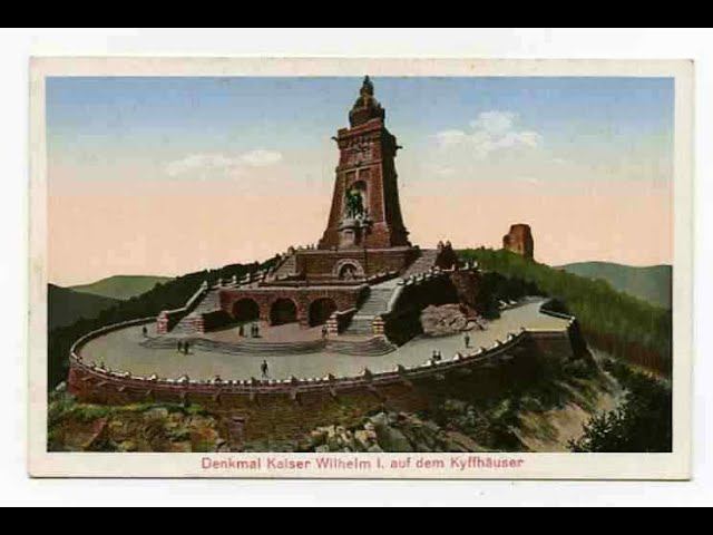 Германия Тюренгия Bad-Frankenhausen праздник для детей, экскурсия на памятник Kaiser Wilhelm I смотреть онлайн