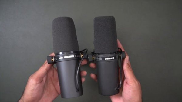Shure SM7B Orignal vs Fake Comparison