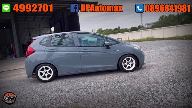 รีวิว Jazz GK ล้อ SSR type C สีขาว งาน Promax 15/7/35 ยาง Bridgestone RE004. 195/50/15 ทรงสวยล้อหล่ смотреть онлайн