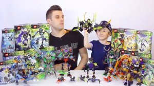 КОЛЛЕКЦИЯ ЛЕГО БИОНИКЛ Комбо модель и самоделки бионикл | My Lego BIONICLE Collection 2016