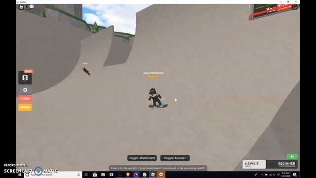 ROBLOX SKATE PARK CODES смотреть онлайн