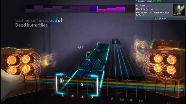 Rocksmith 2014 Dead Butterflies - Architects 97.9% Lead CDLC смотреть онлайн
