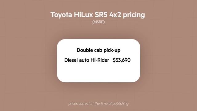 New Toyota HiLux 2021 Pricing And Specs Detailed