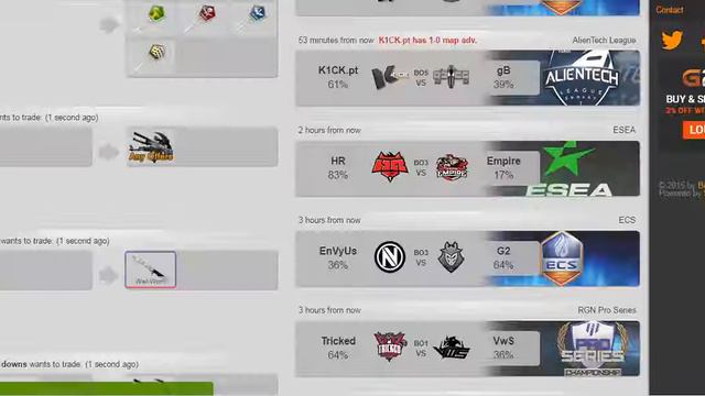 |CS GO| Прогноз матчей от| 10 4 16 |1| смотреть онлайн