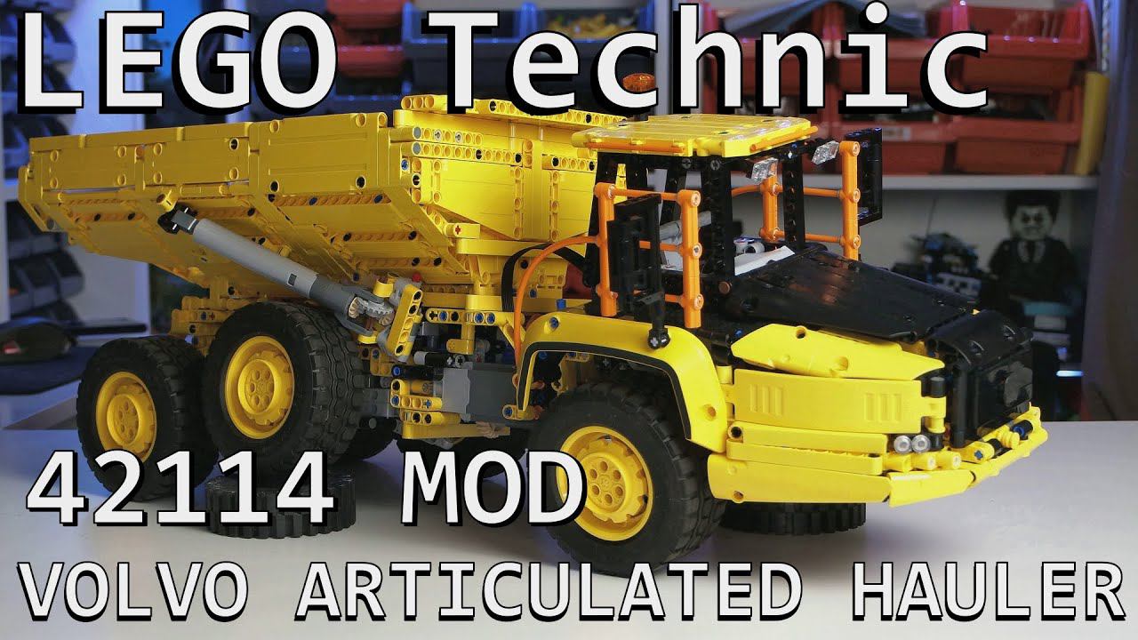LEGO Technic VOLVO ARTICULATED HAULER (MOC 42114 Modification)