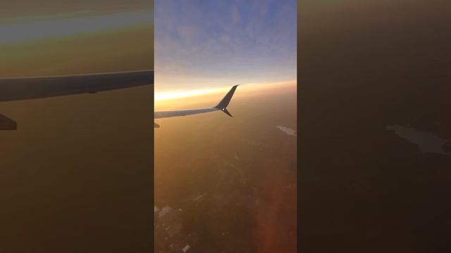 Delta 737-900ER Sunset Departure From Charlotte (CLT)