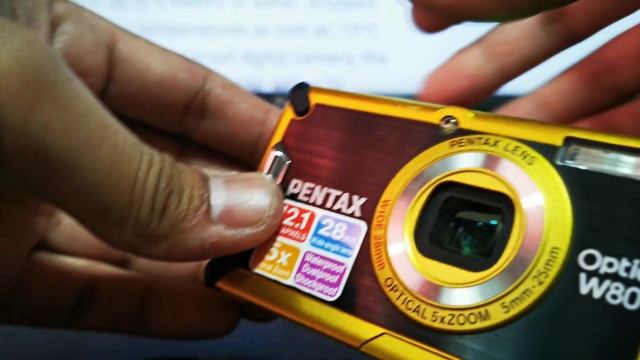 Pentax Optio W80 смотреть онлайн