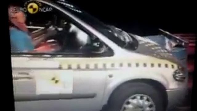 Chrysler Voyager 2007 NCAP Crash Test смотреть онлайн
