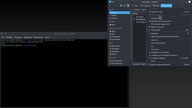 Introduzione a Git - 04 - Bare repository смотреть онлайн