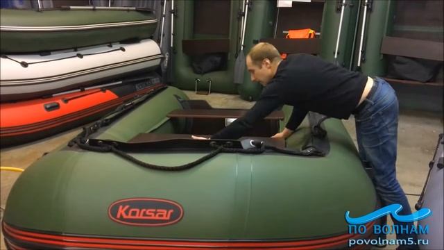 Сборка лодки Комбат CMB 380 PRO смотреть онлайн