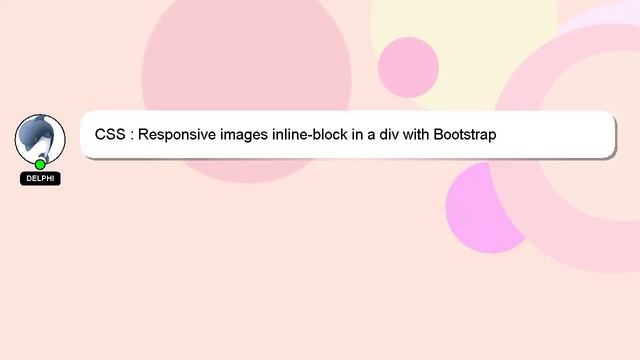 CSS : Responsive images inline-block in a div with Bootstrap смотреть онлайн
