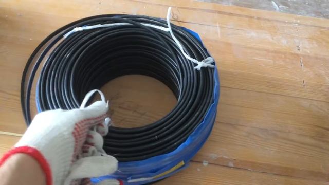 Как размотать кабель ровно без специального инструмента