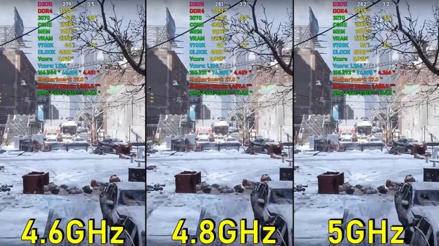 The Division: 9700K 4.6GHz vs 4.8GHz vs 5GHz ( 1080P - Low Settings ) смотреть онлайн