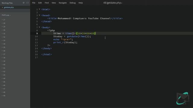 49 - PHP Date Function - sunrise time, sunset time, date validation, current date details смотреть онлайн